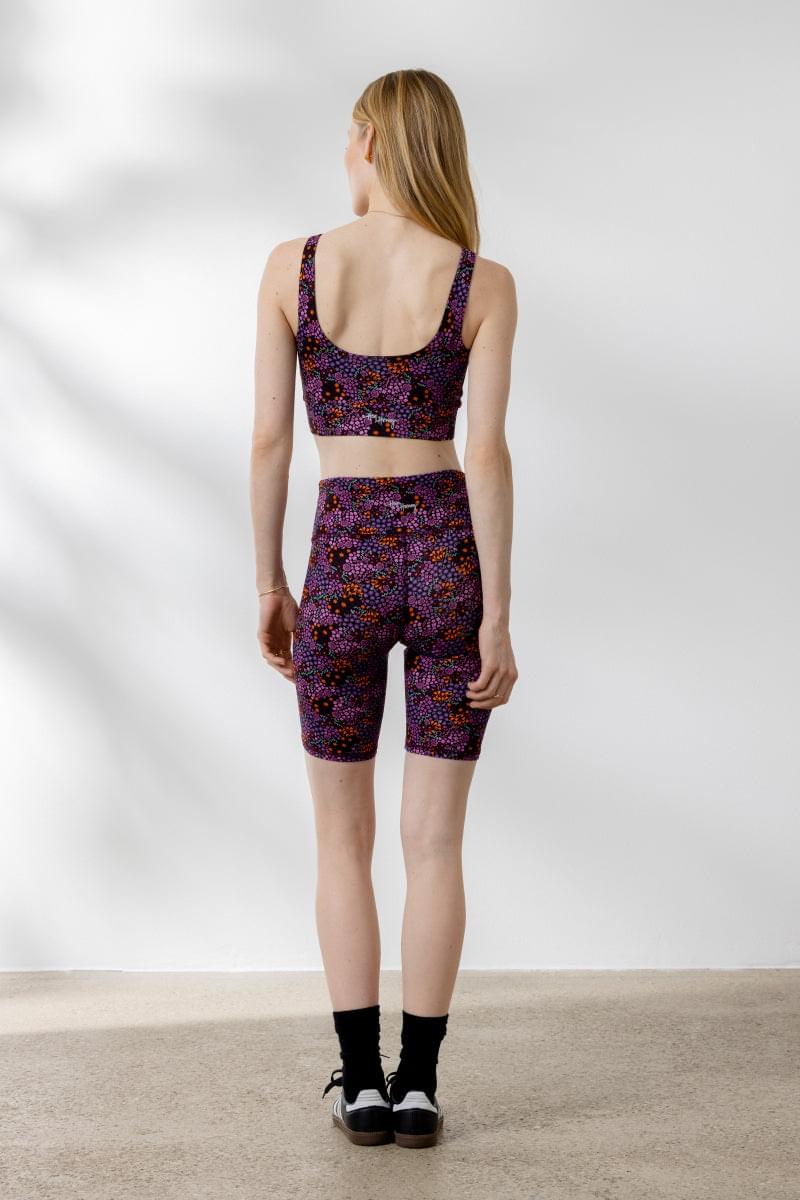 Short Millefleurs Set | Hey Honey Yoga & Active Wear