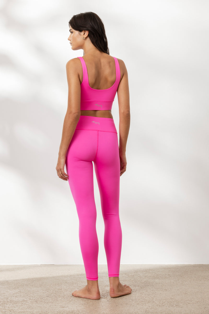 Leggings Neon Pink | Hey Honey Yoga & Active Wear