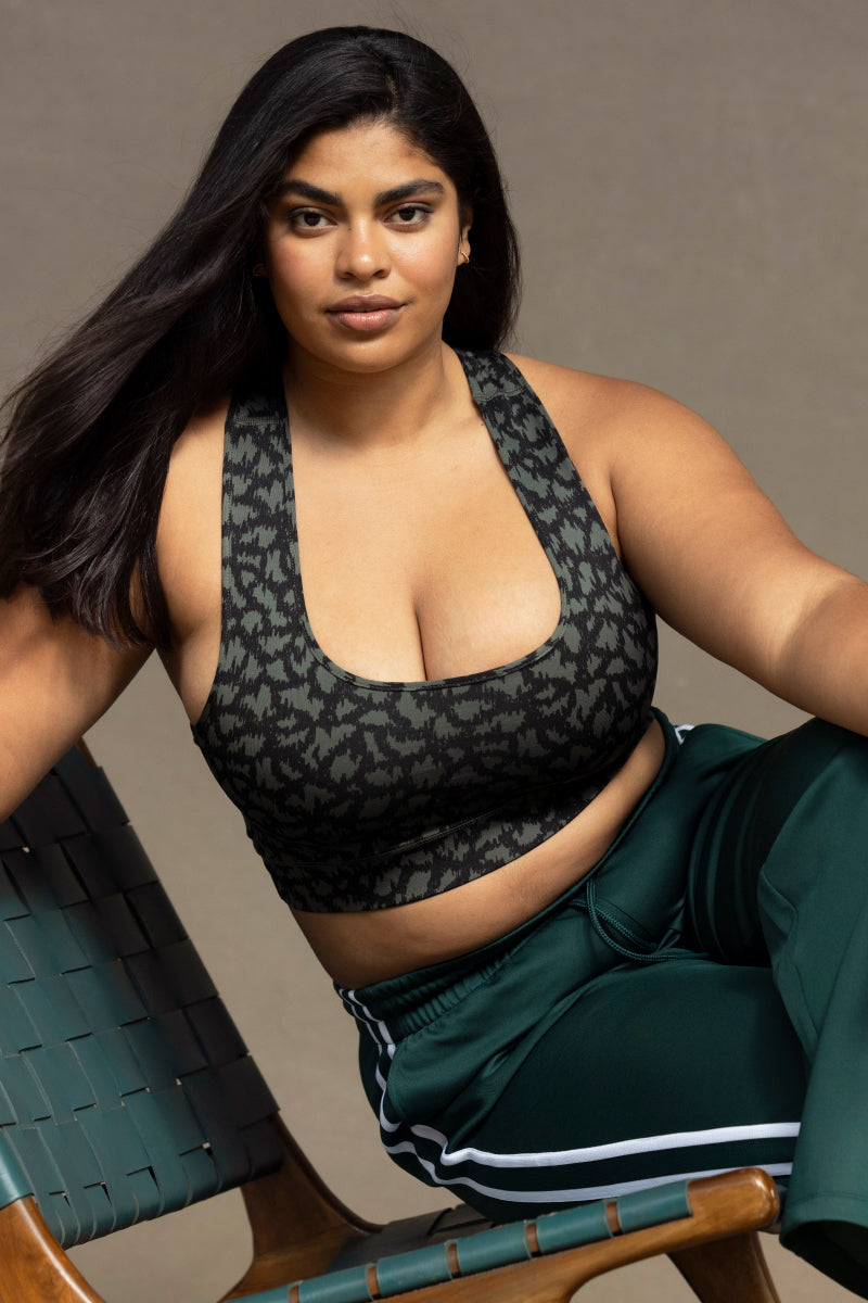 Bra Safari Pine | Hey Honey Yoga & Active Wear