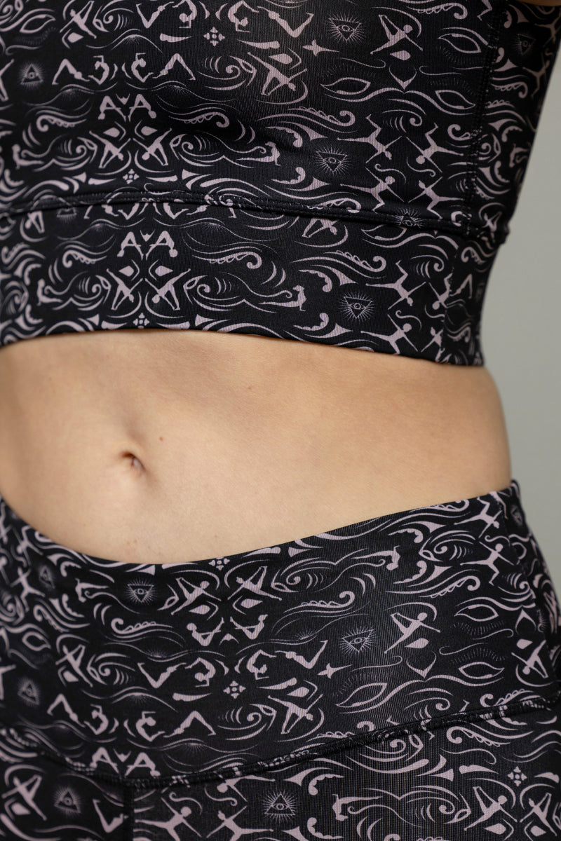 Bustier Samadhi Black | Hey Honey Yoga & Active Wear