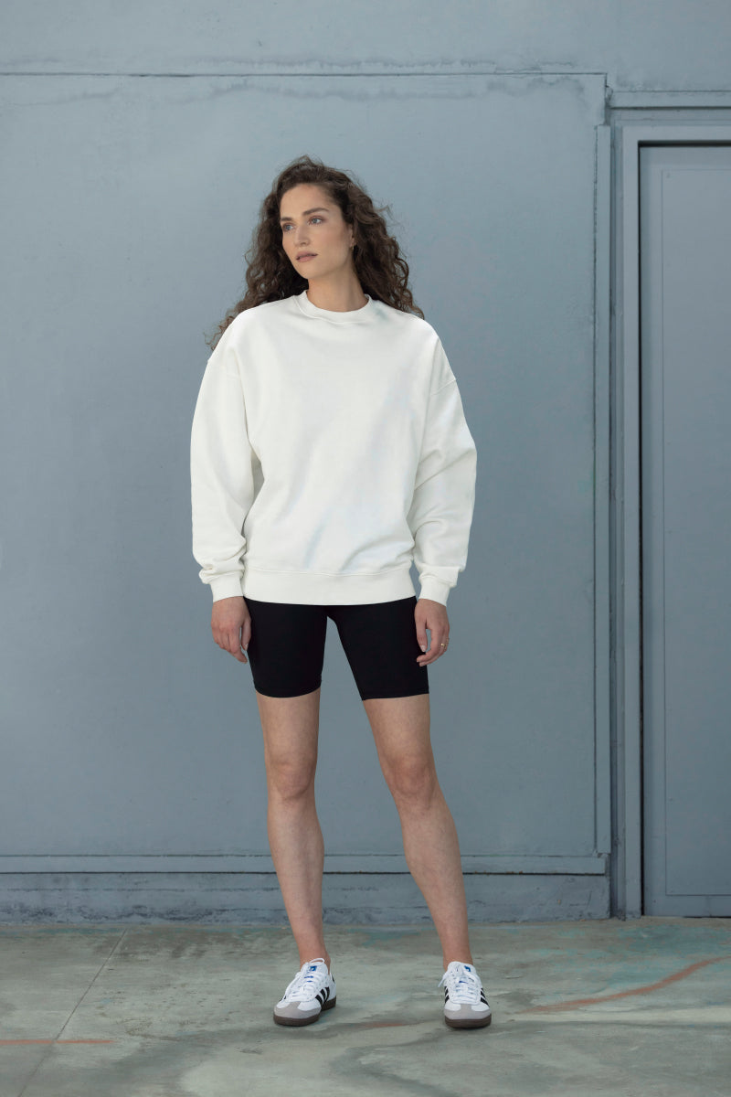 Sweater Voyage Off-White | Hey Honey Yoga & Active Wear