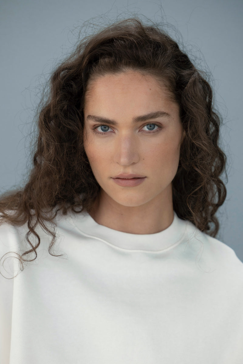 Sweater Voyage Off-White | Hey Honey Yoga & Active Wear