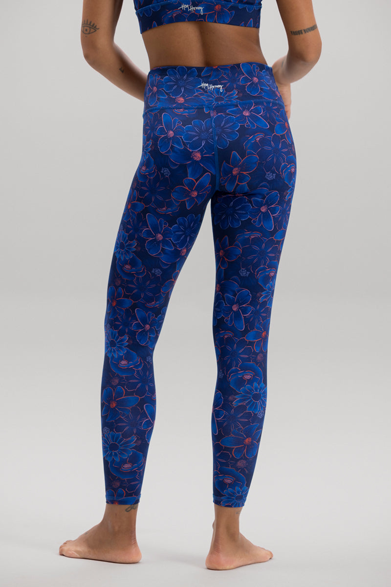 Cropped Leggings Flower Daze | Hey Honey Yoga & Active Wear