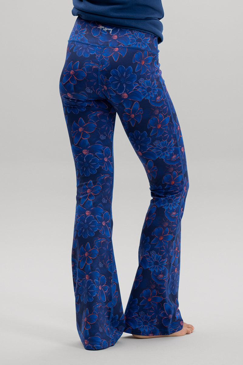 Flared Leggings Flower Daze | Hey Honey Yoga & Active Wear