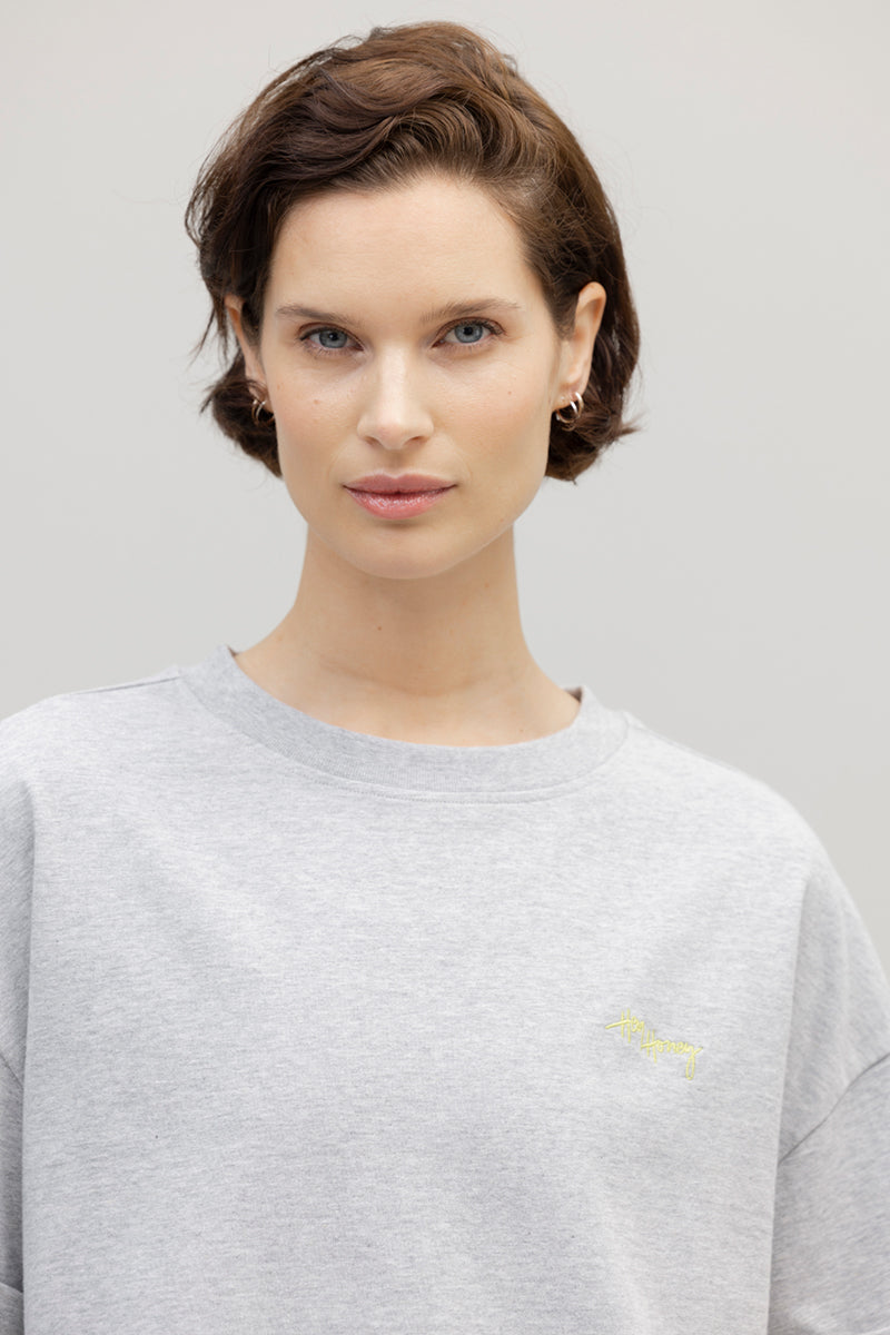 Shirt Dress Ciao Ciao Grey | Hey Honey & Active Wear