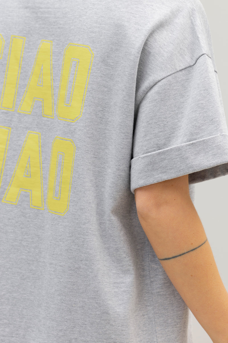 Shirt Dress Ciao Ciao Grey | Hey Honey & Active Wear