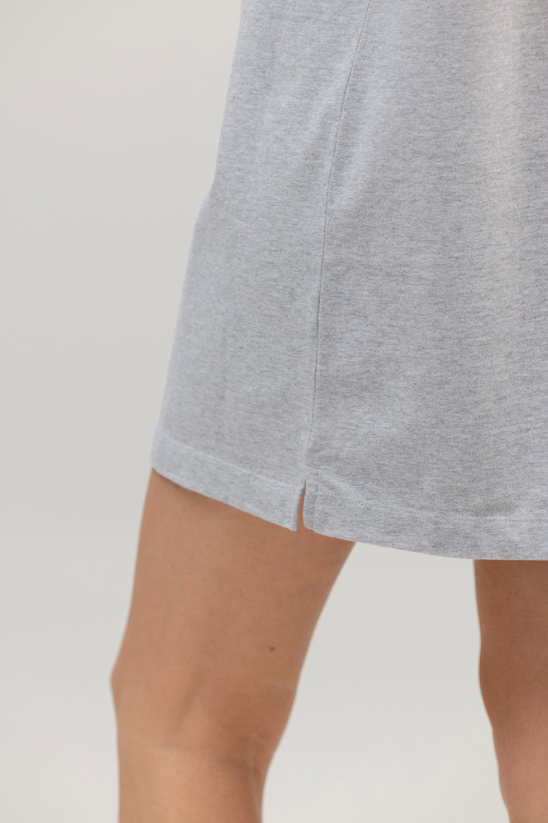 Shirt Dress Ciao Ciao Grey | Hey Honey & Active Wear
