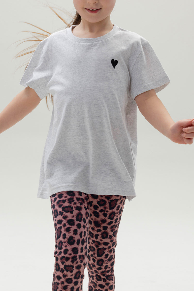 Kids Shirt Grey Melange | Hey Honey & Active Wear