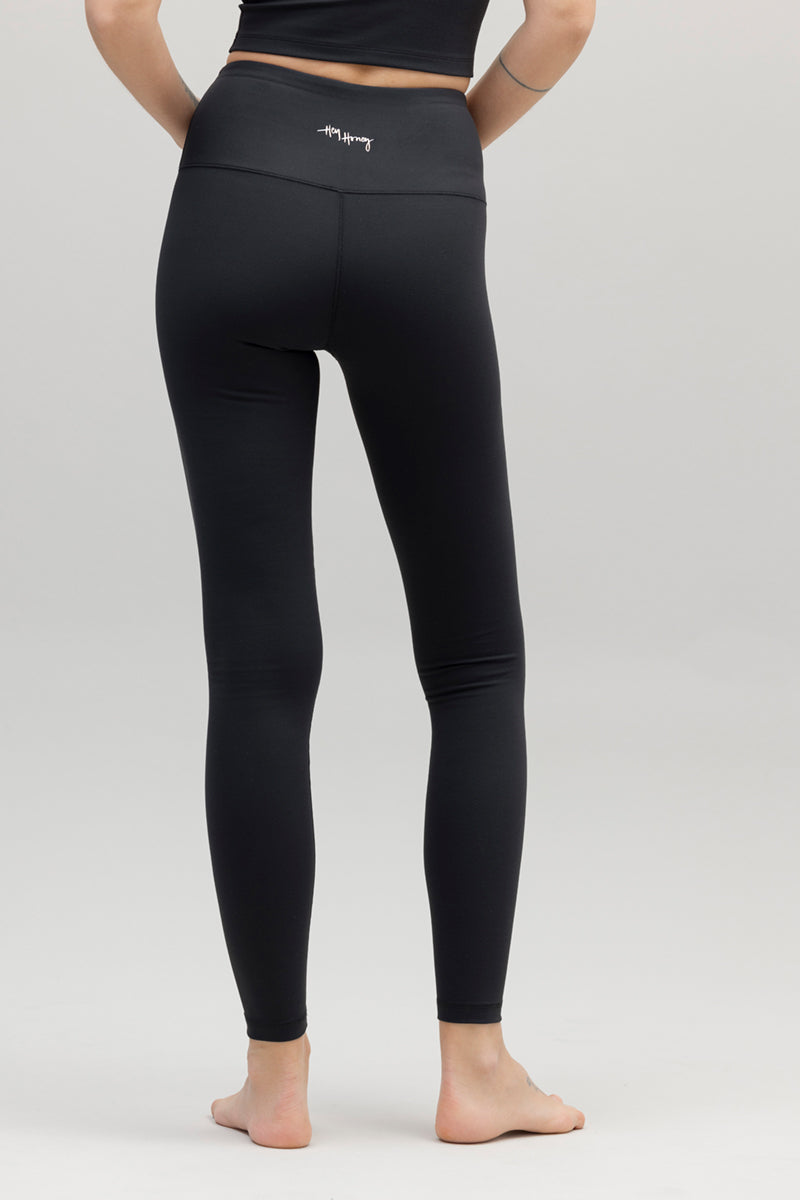 High-Waist Leggings Always Dressed Black | Hey Honey & Active Wear