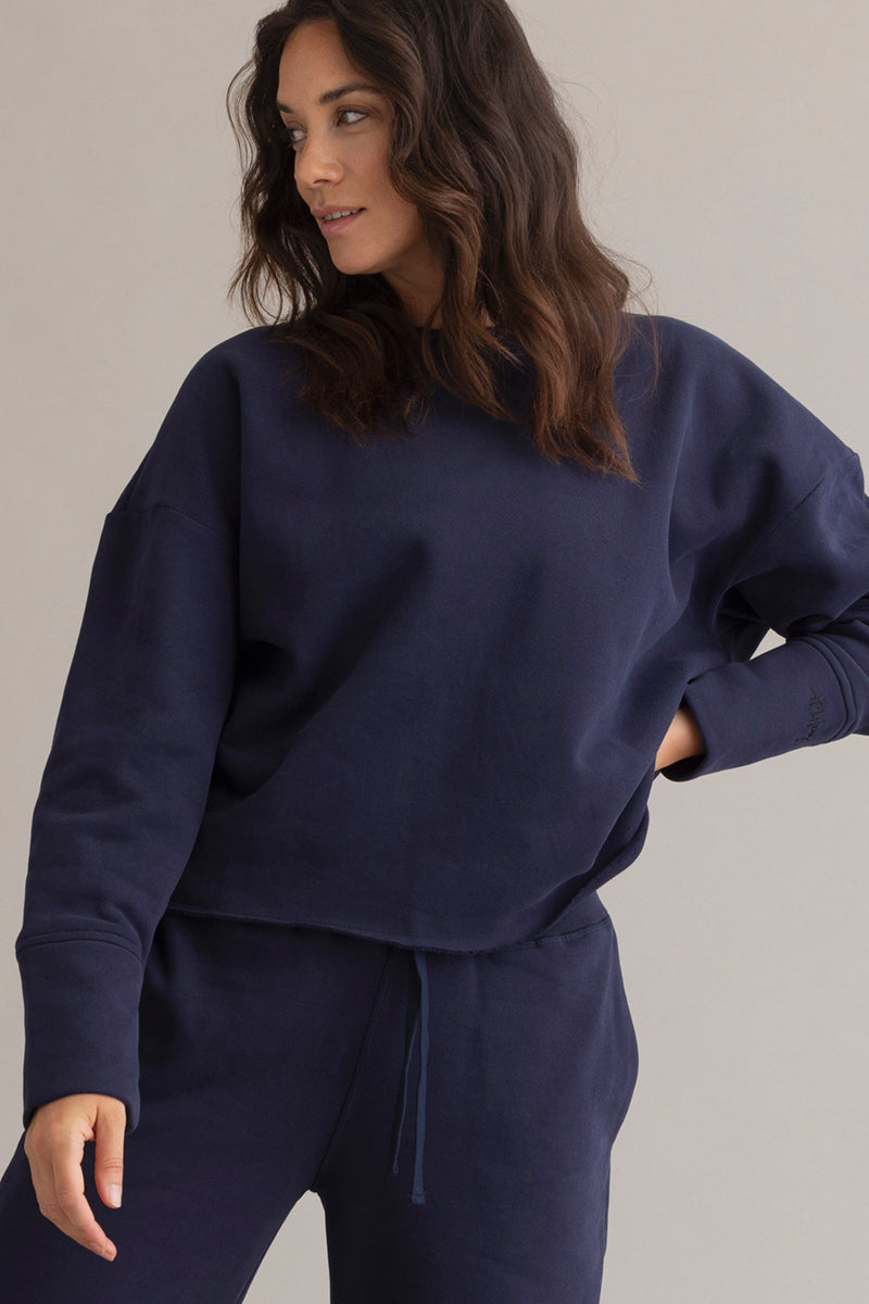 Cosy Sweat Baritone Blue | Hey Honey & Active Wear