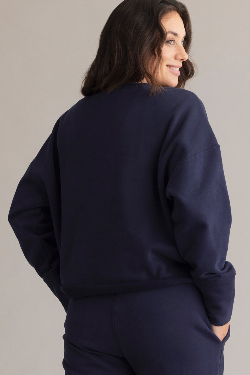 Cosy Sweat Baritone Blue Set | Hey Honey & Active Wear