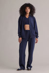 Long Jersey Pants Baritone Blue | Hey Honey & Active Wear