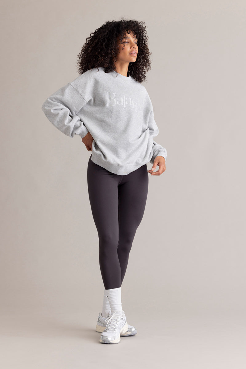 Sweatshirt Balance Grey Melange | Hey Honey & Active Wear
