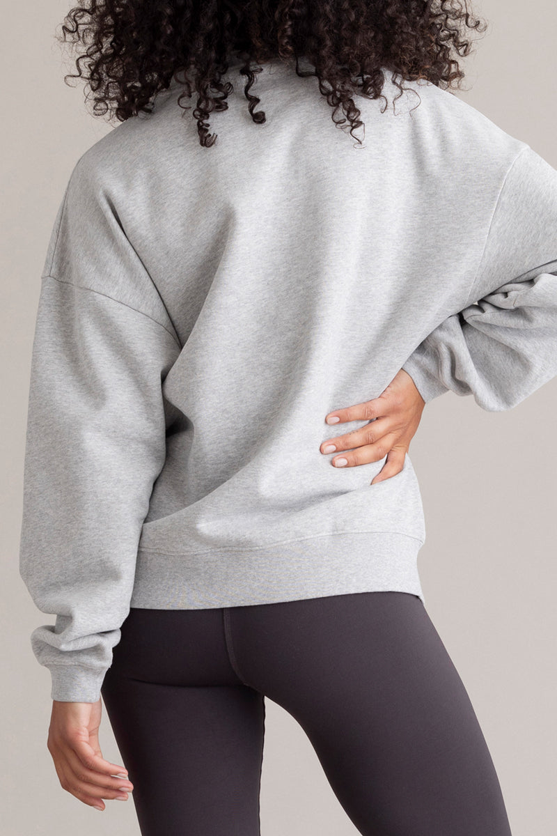 Sweatshirt Balance Grey Melange | Hey Honey & Active Wear