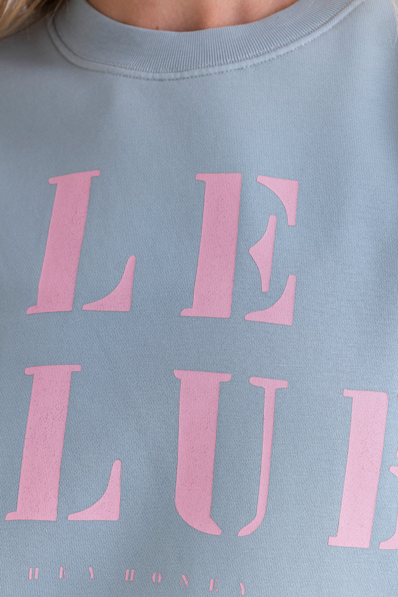 Sweater Le Club Slate | Hey Honey & Active Wear