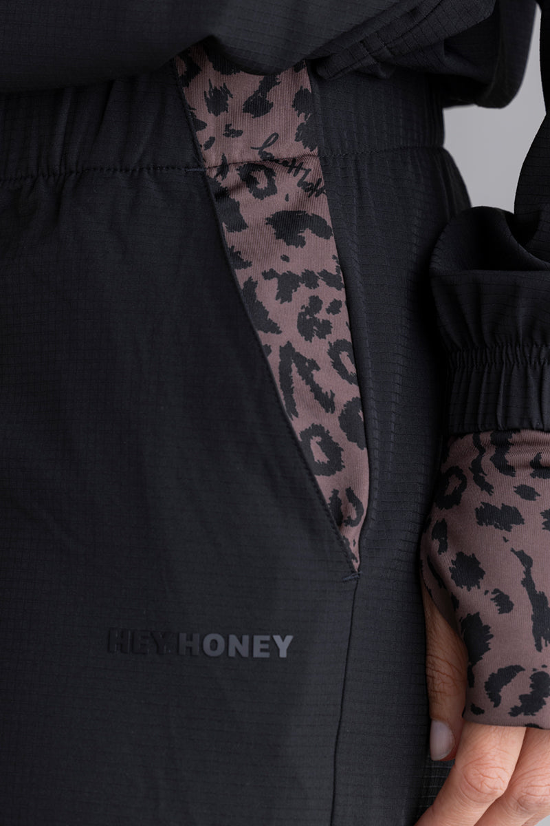 Ribstop Pants Black | Hey Honey & Active Wear