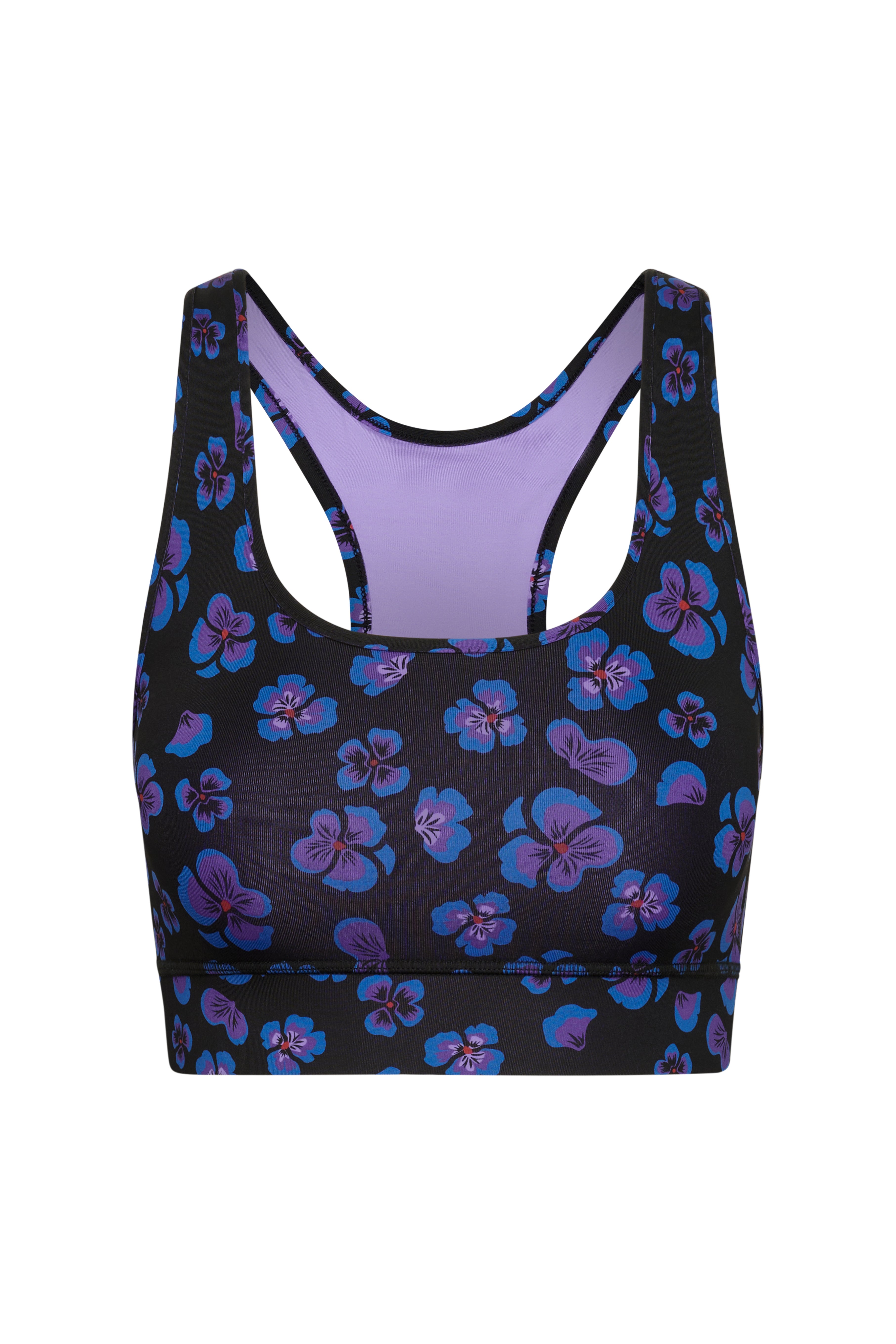 Bra Wild Violets | Hey Honey Yoga & Active Wear