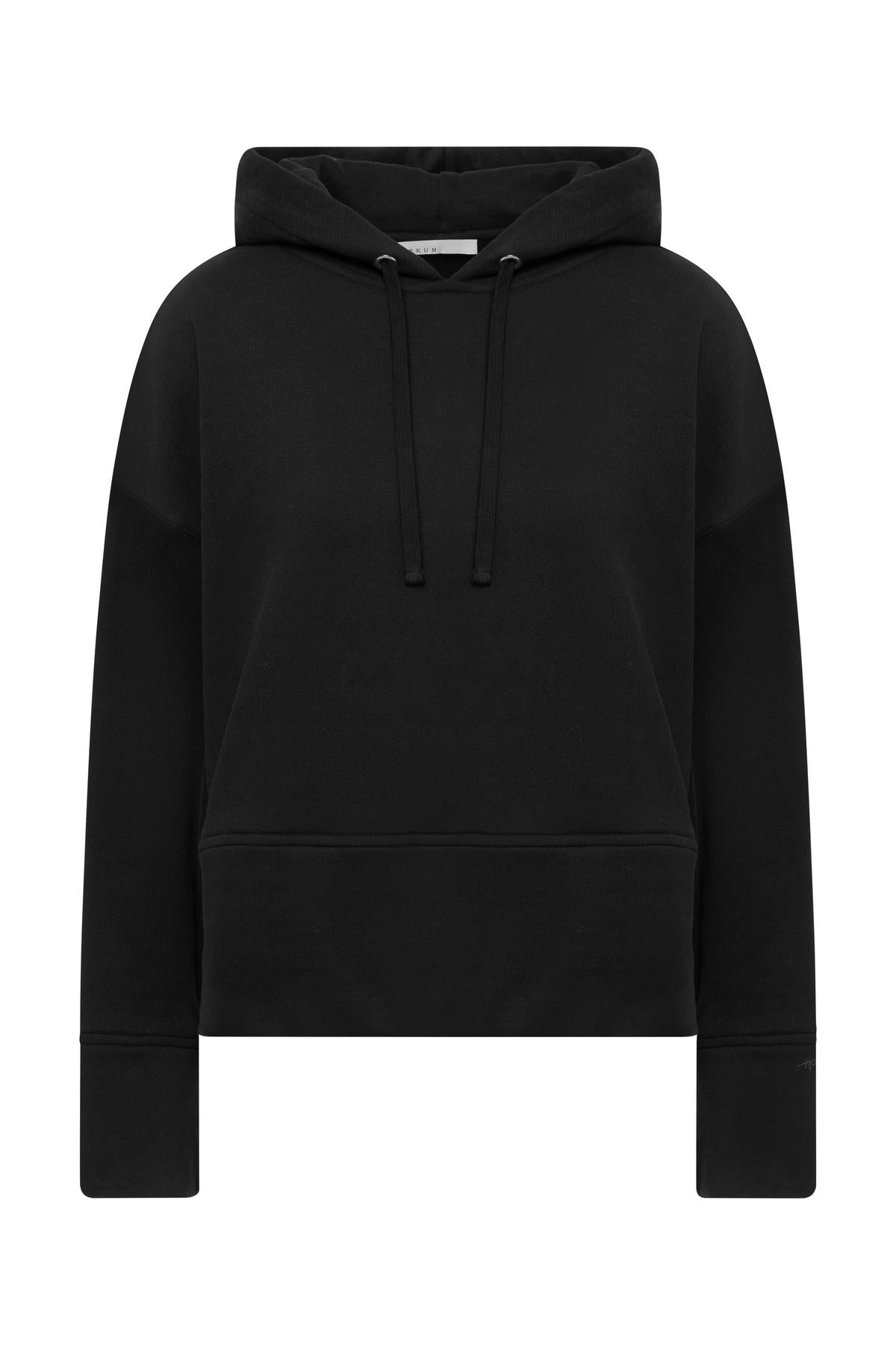 Cozy Hoodie Long Cuffs Black | Hey Honey & Active Wear