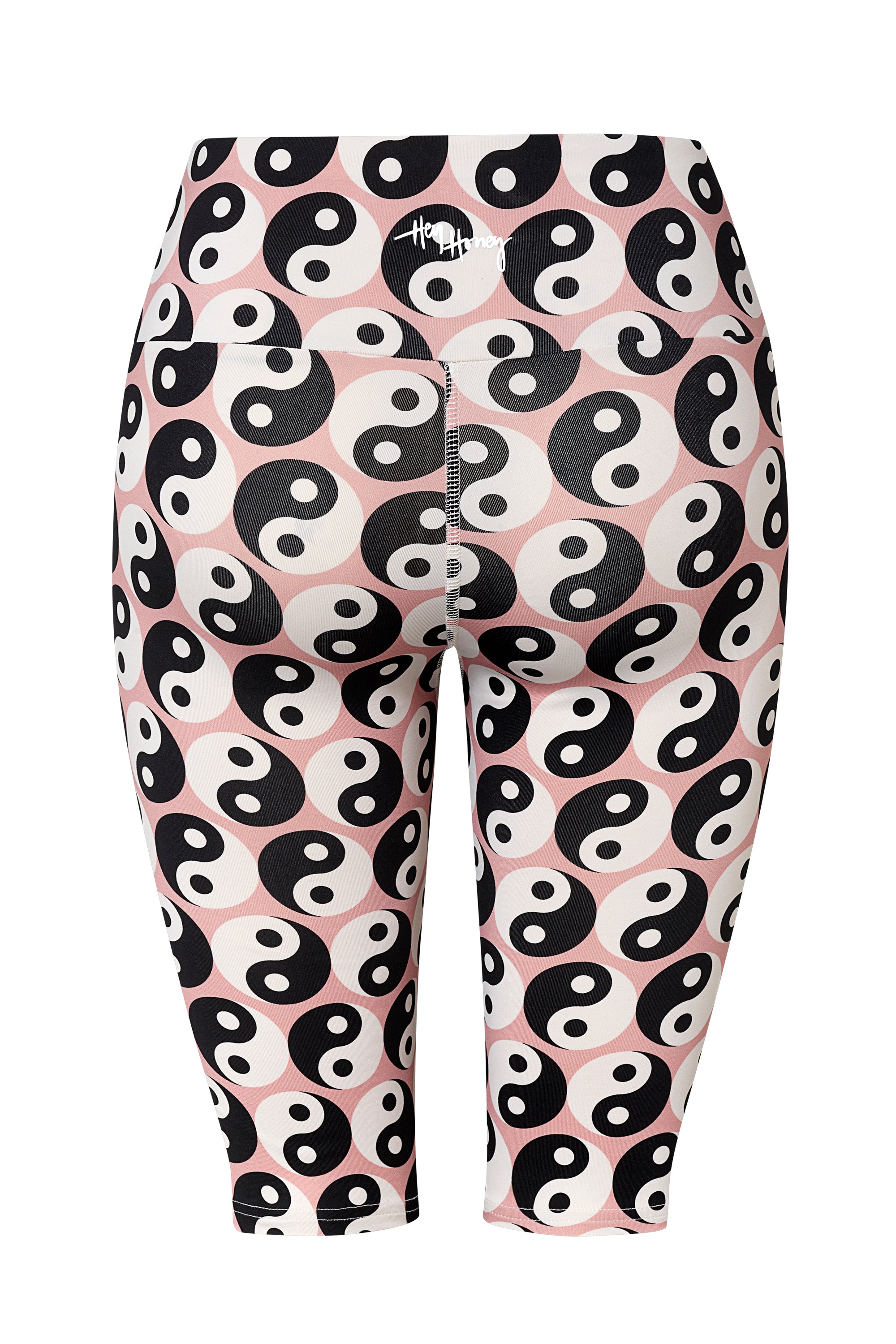Long Biker Yin Yang | Hey Honey Yoga & Active Wear