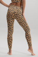 Leggings Cropped Leo Biscuit | Hey Honey Yoga & Active Wear