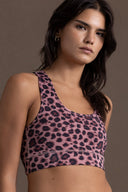 Racerback Bra Leo Rose | Hey Honey Yoga & Active Wear