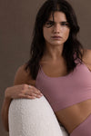 Criss-Cross Bra Rose | Hey Honey Yoga & Active Wear