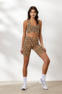 Racerback Bra Leo Biscuit | Hey Honey Yoga & Active Wear