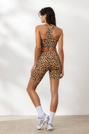 Racerback Bra Leo Biscuit | Hey Honey Yoga & Active Wear