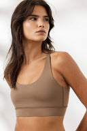 Criss-Cross Bra Caribou | Hey Honey Yoga & Active Wear