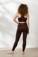 Maternity Leggings Leo Chocolate | Hey Honey Yoga & Active Wear