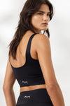 Bustier Unicolor Black | Hey Honey Yoga & Active Wear