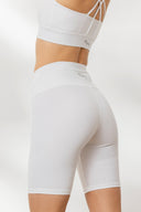 Criss-Cross Bra White | Hey Honey Yoga & Active Wear
