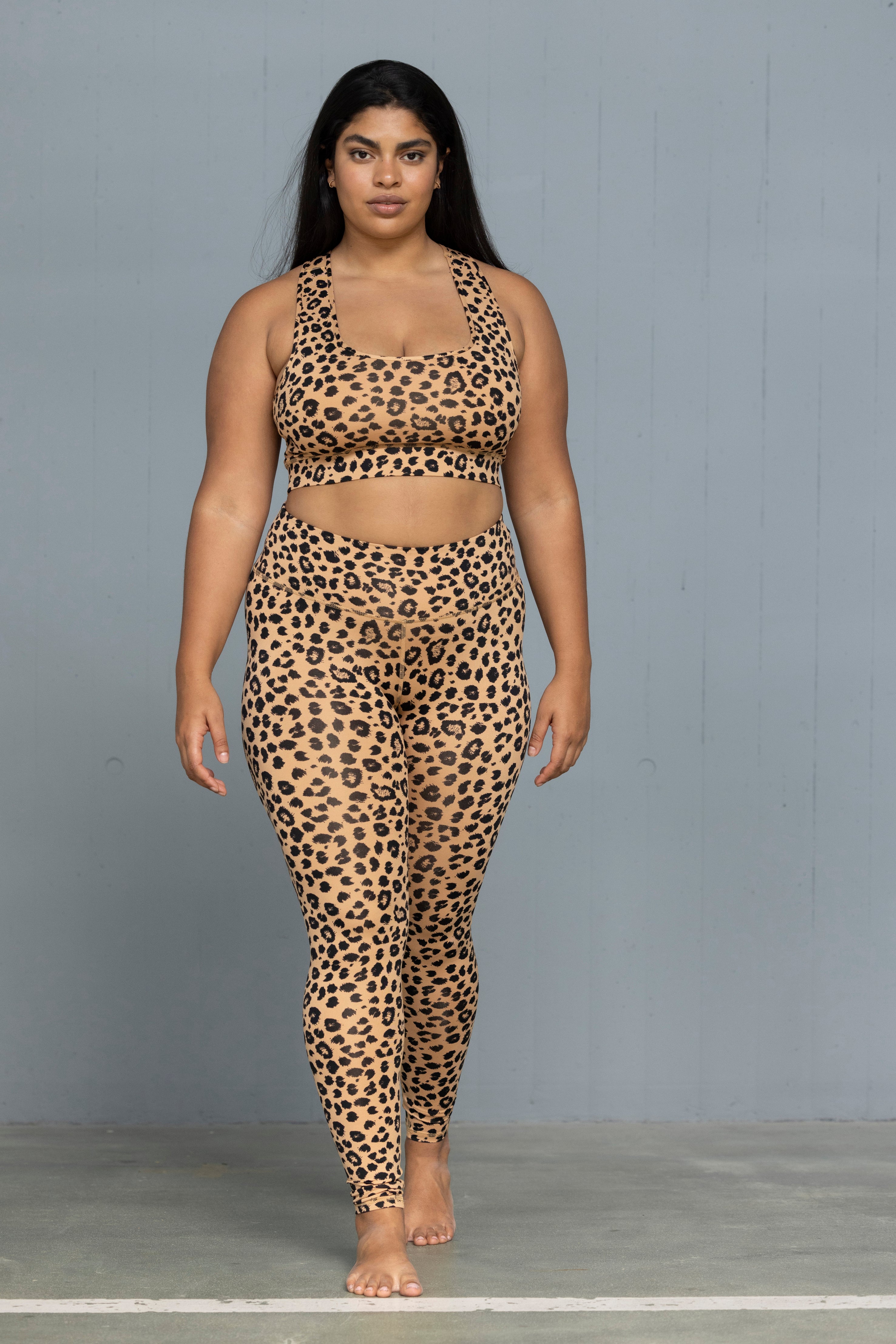 Leggings Leo Biscuit | Hey Honey Yoga & Active Wear