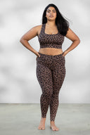Leggings Leo Cocoa | Hey Honey Yoga & Active Wear