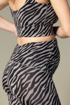 Maternity Leggings Zebra Stone | Hey Honey Yoga & Active Wear