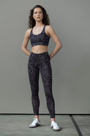 Criss-Cross Bra Samadhi Black | Hey Honey Yoga & Active Wear