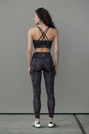 Criss-Cross Bra Samadhi Black | Hey Honey Yoga & Active Wear