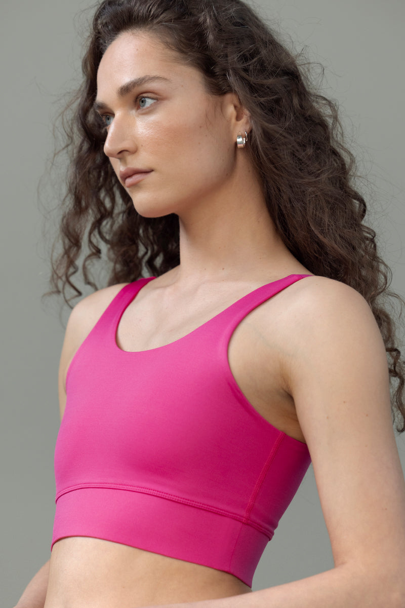 Bustier Fuchsia | Hey Honey Yoga & Active Wear