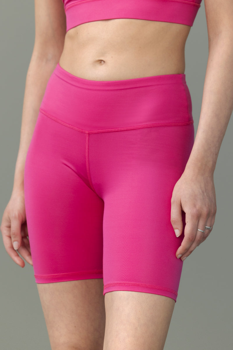 Criss-Cross Bra Fuchsia