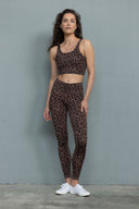 Bustier Leo Cocoa | Hey Honey Yoga & Active Wear