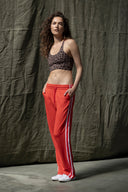 Criss-Cross Bra Leo Cocoa | Hey Honey Yoga & Active Wear