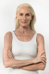 Bustier Unicolor White | Hey Honey Yoga & Active Wear