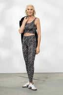Bustier Zebra Stone | Hey Honey Yoga & Active Wear