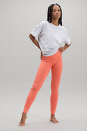 Leggings Peach | Hey Honey Yoga & Active Wear