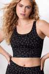 Bustier LEO Black | Hey Honey Yoga & Active Wear