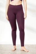 Leggings Wine | Hey Honey Yoga & Active Wear