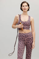 Racerback Bra Leo Rose | Hey Honey Yoga & Active Wear