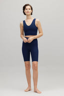 Bustier Ribbed Blue Depth | Hey Honey & Active Wear