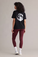 T-Shirt Moon Black | Hey Honey & Active Wear