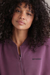 Bomber Jersey Italian Plum | Hey Honey & Active Wear